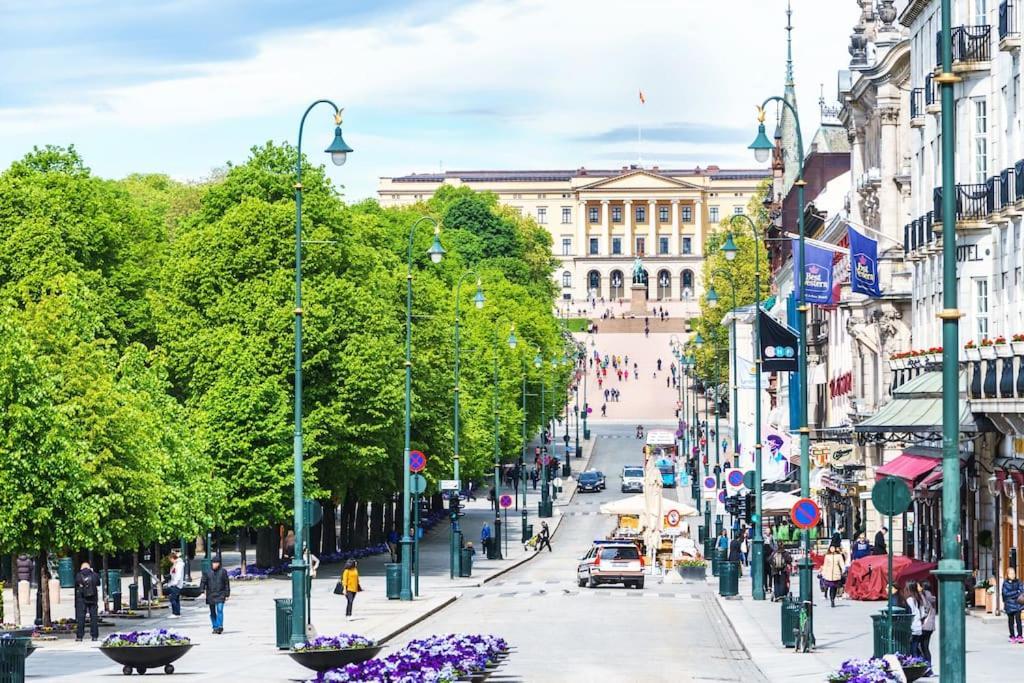 Koselig Leilighet I Sentrum Av Oslo Med Byutsikt! Eksteriør billede